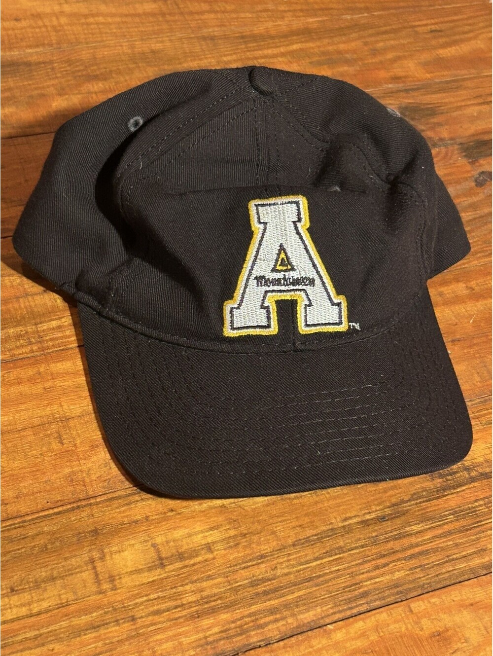 Vintage 90s RARE Sports Specialties Appalachian State Snapback Hat Cap Wool Blnd